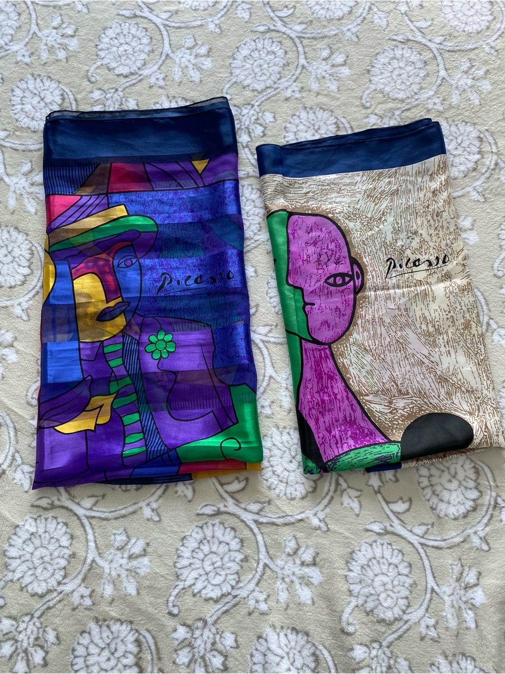 PICASSO - Set of 2 Large Art Scarves